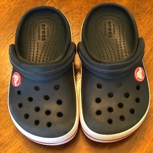 Crocs toddler, sz 8, EUC